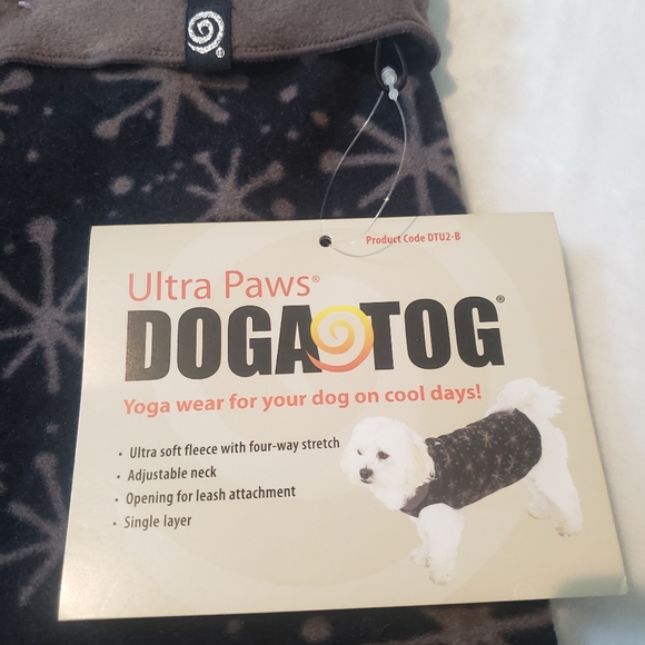 NWT UltraPaws Doga Tog Starry Black Fleece - Picture 5 of 6